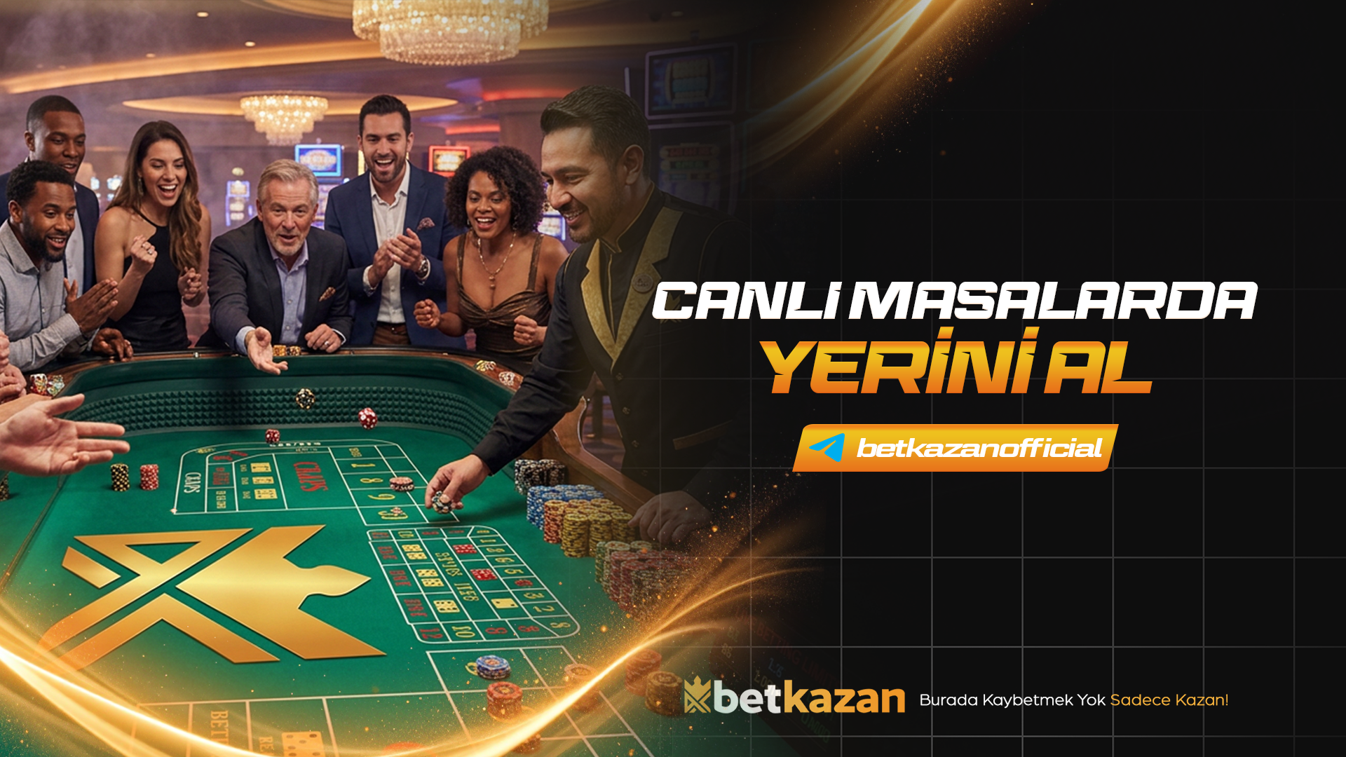 Canli Masalarda Yerini Al