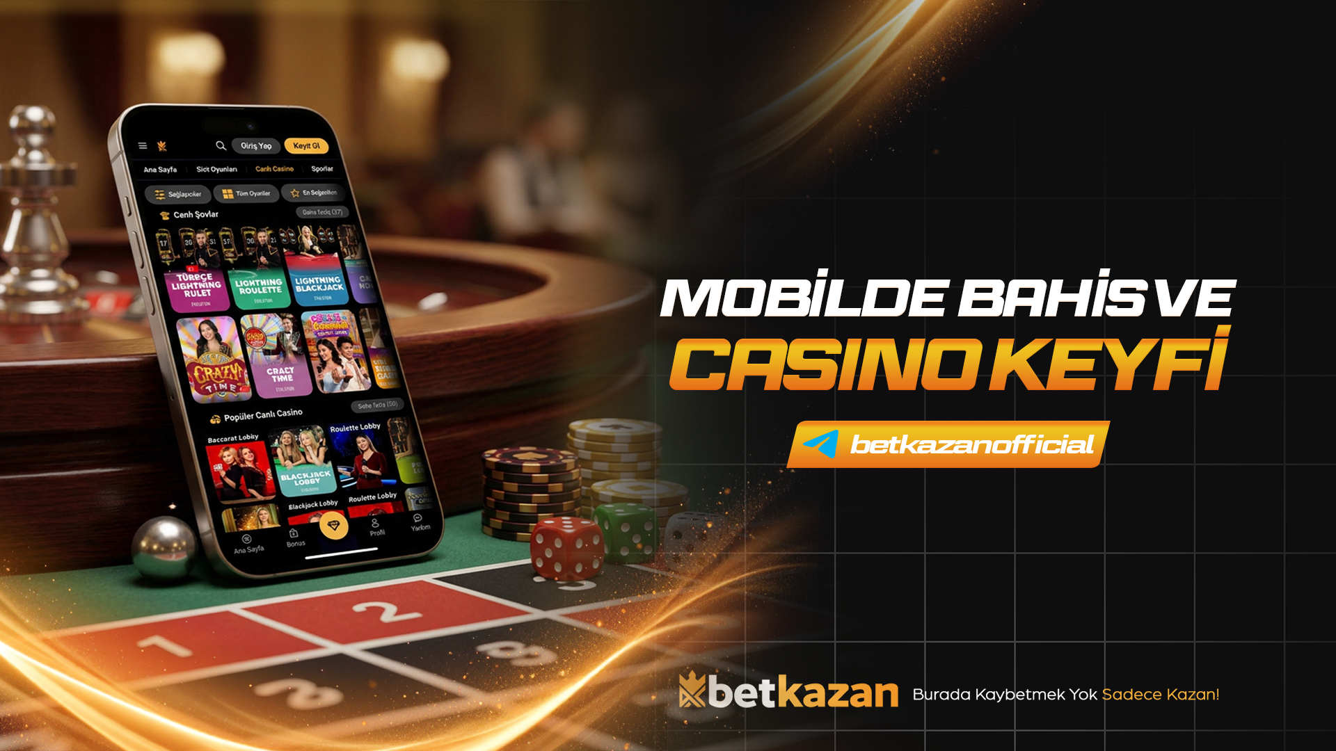 Mobilde Bahis ve Casino Keyfi