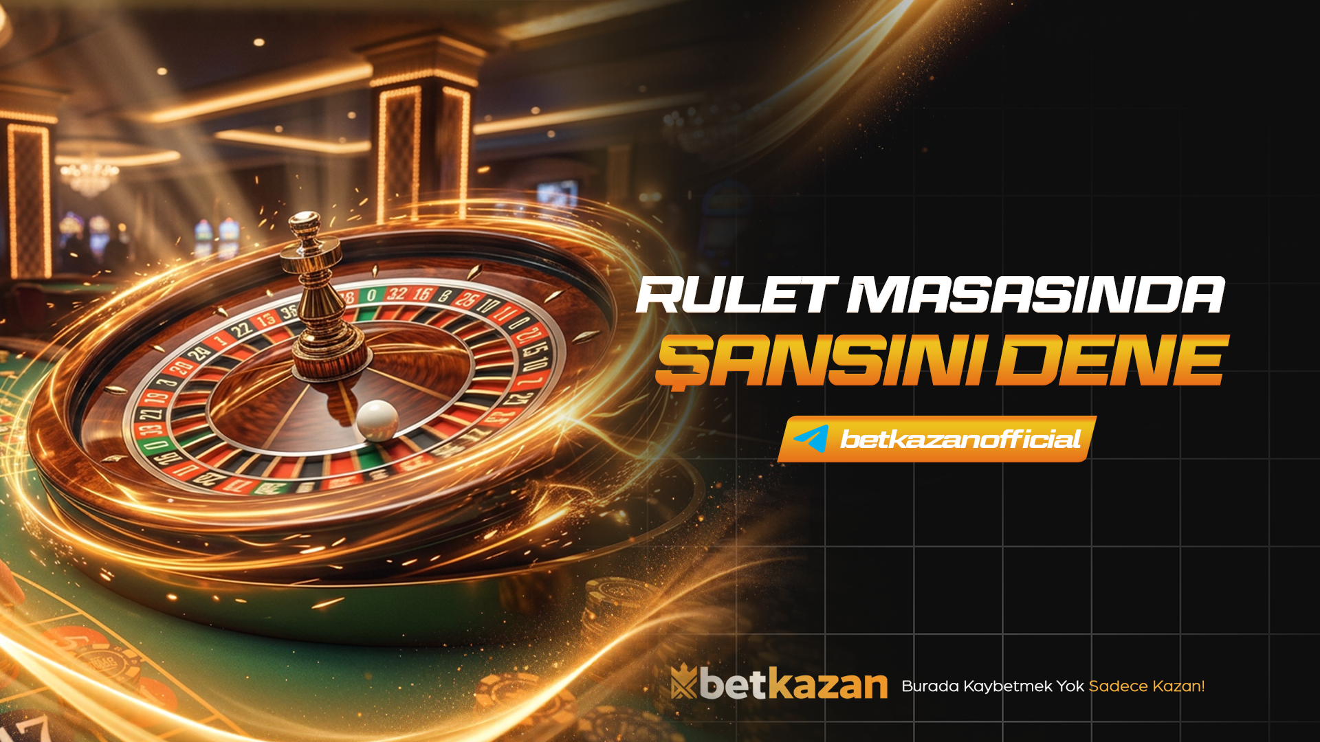 Rulet Masasinda Sansini Dene